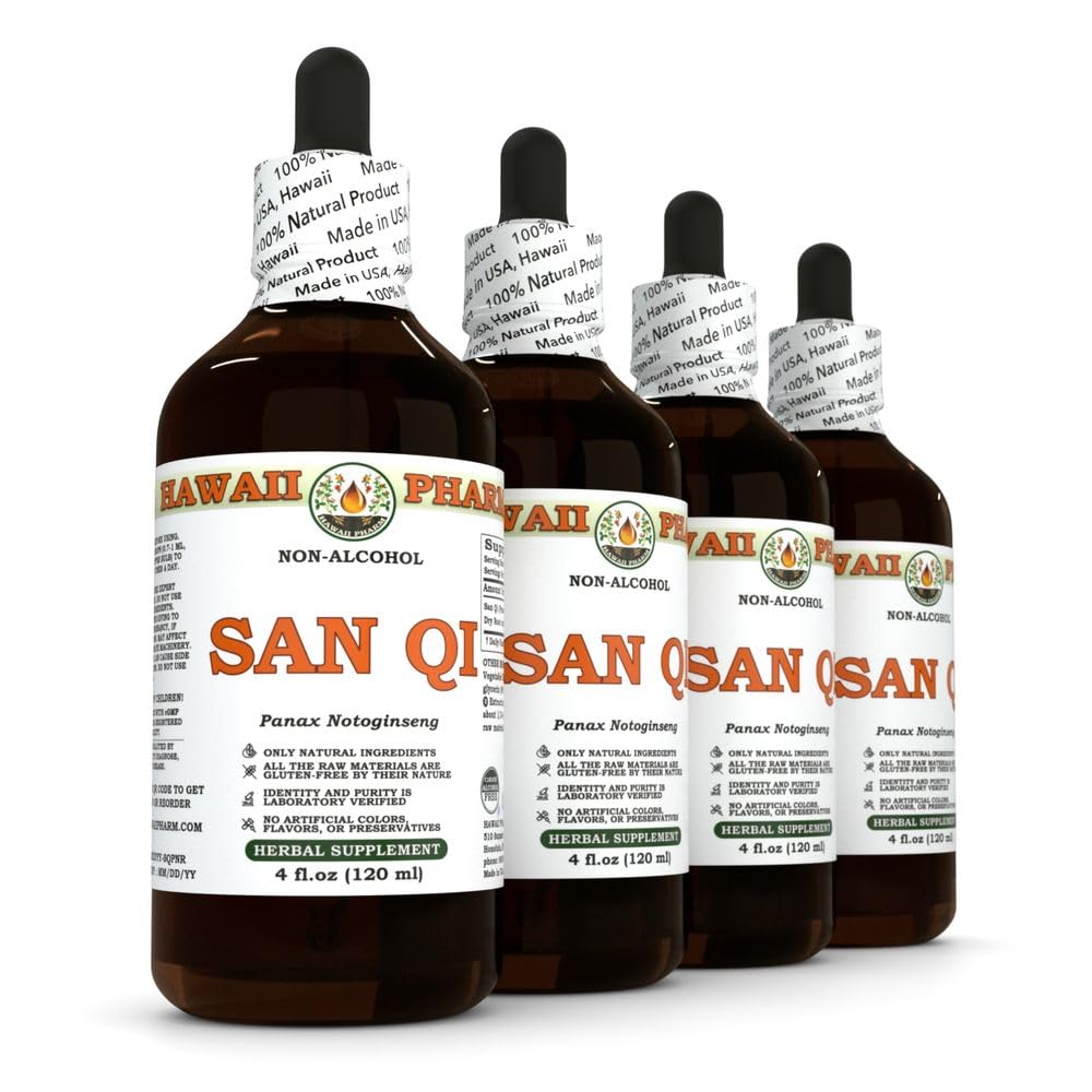 Hawaii Pharm San Qi (Panax notoginseng) Root Alcohol-Free Extract