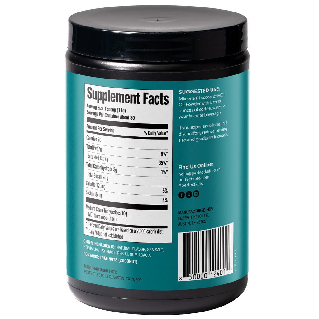 Perfect Keto MCT Oil Powder