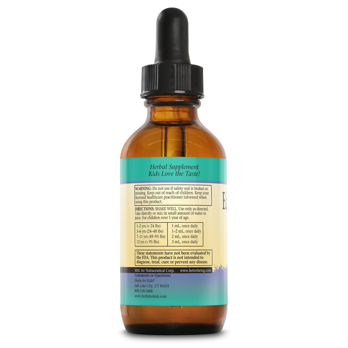 Herbs For Kids Echinacea and Astragalus - Organic Echinacea Purpurea