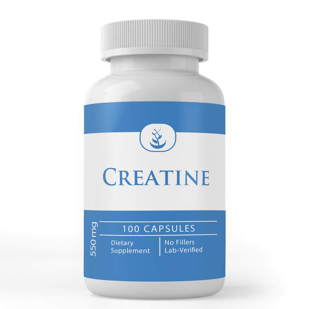 Pure Original Ingredients Creatine Monohydrate - 100 Capsules