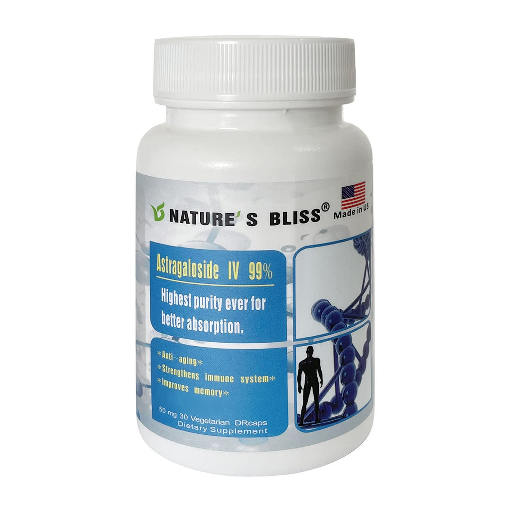 Nature'sbliss Astragalus Root Extract Astragaloside IV 50mg
