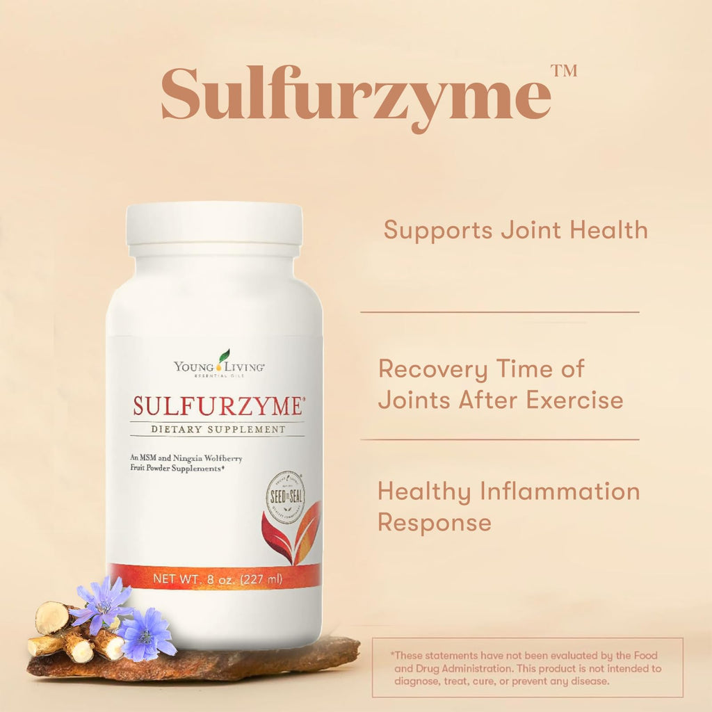 Young Living Sulfurzyme Powder Joint Support - 8 oz - image 3