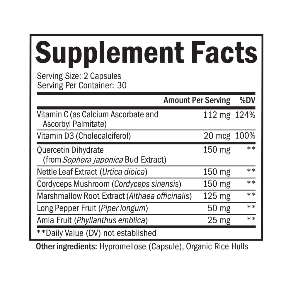 BioSchwartz Lung Detox Respiratory & Immune Support - 60 Capsules - image 3
