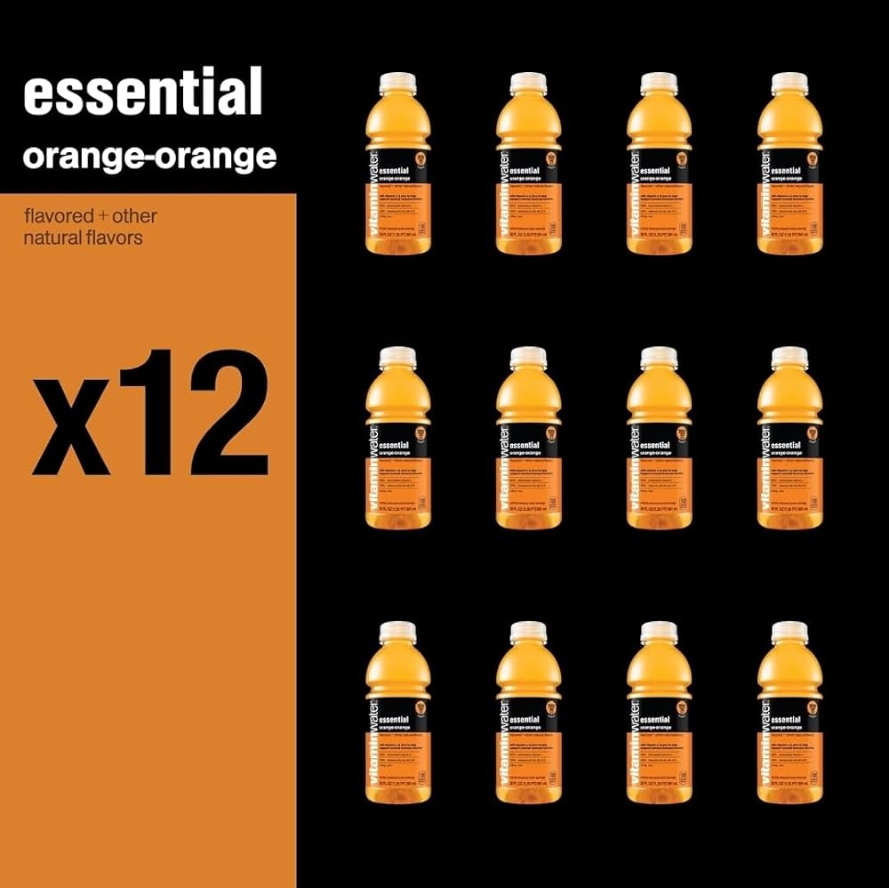 WESTERNMBY vitaminwater essential Electrolyte Enhanced Water - 12 x 20 fl oz - image 3