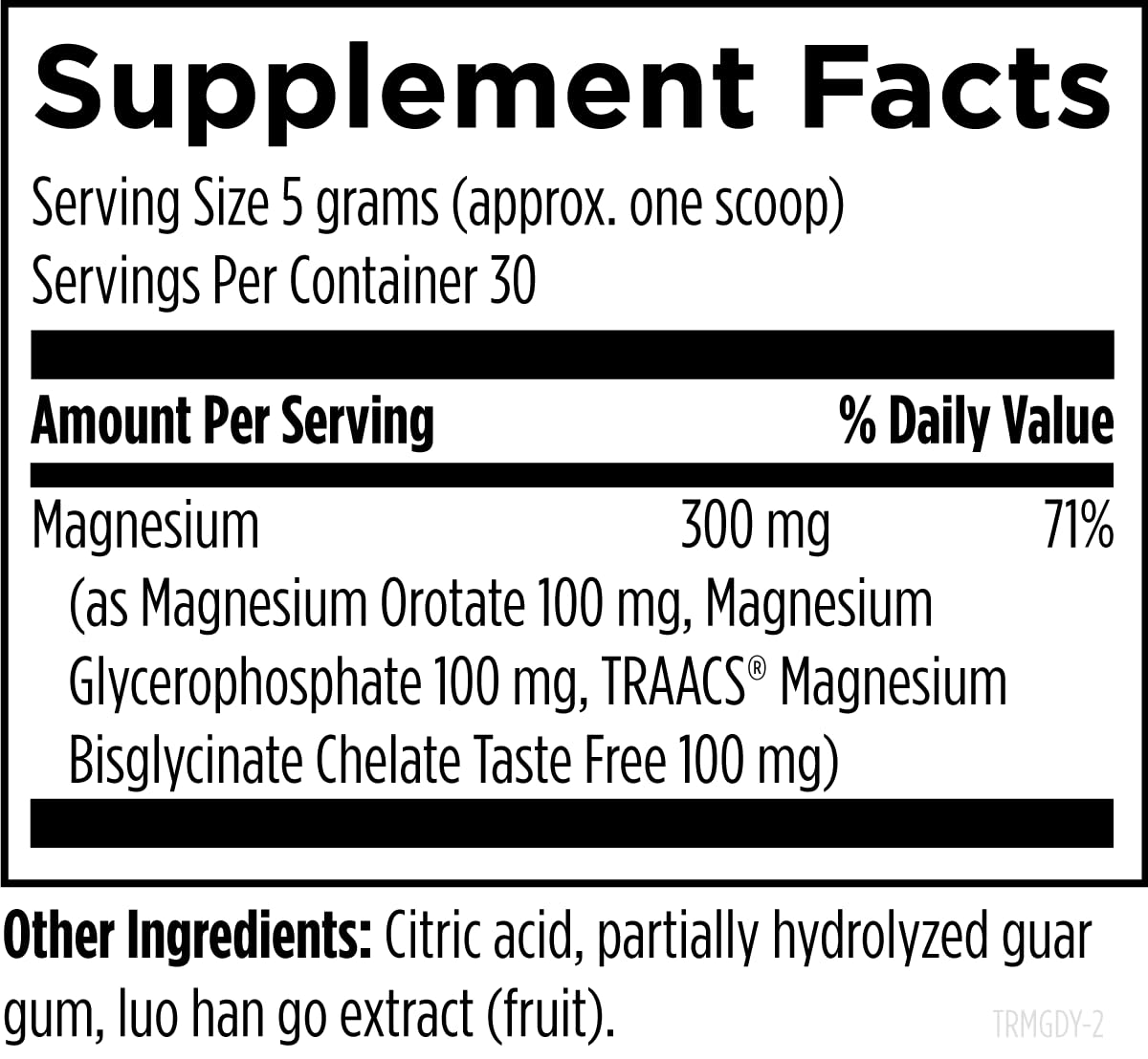 Designs for Health TriMag Supreme Magnesium Powder - 30 Servings - image 5