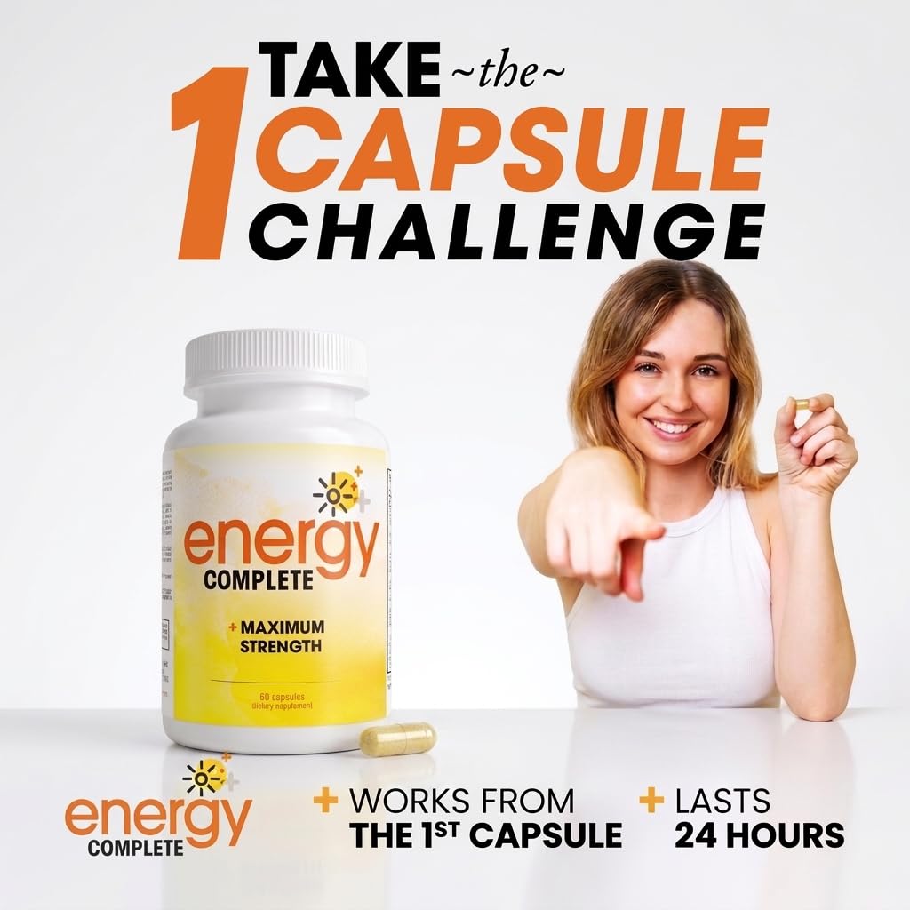 Instant Brands Energy Complete 18-in-1 Vegan Energy Supplement - 60 Capsules - image 5