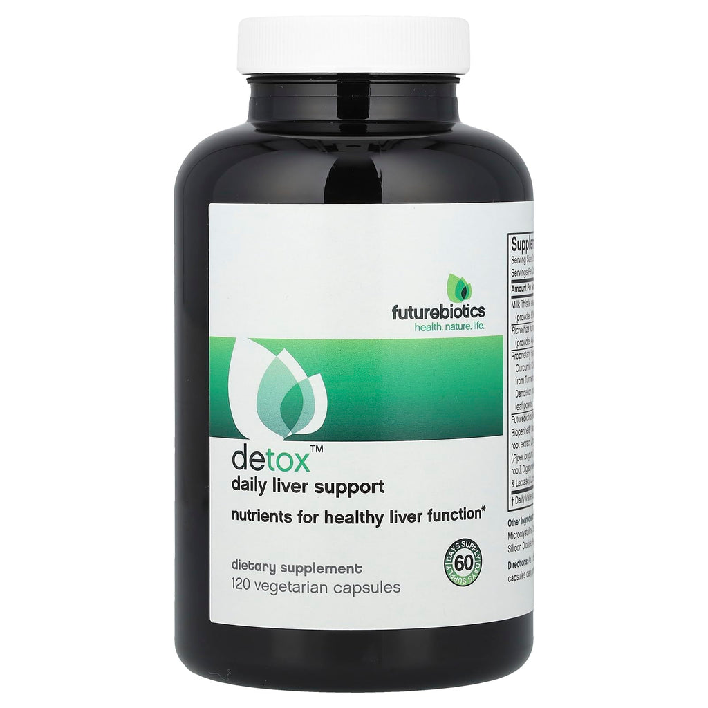 Futurebiotics Detox Liver Support - 120 Vegetarian Capsules