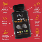 HFL Perfect Vitamin D&K by Dr. Sam Robbins - 90 Capsules - image 3