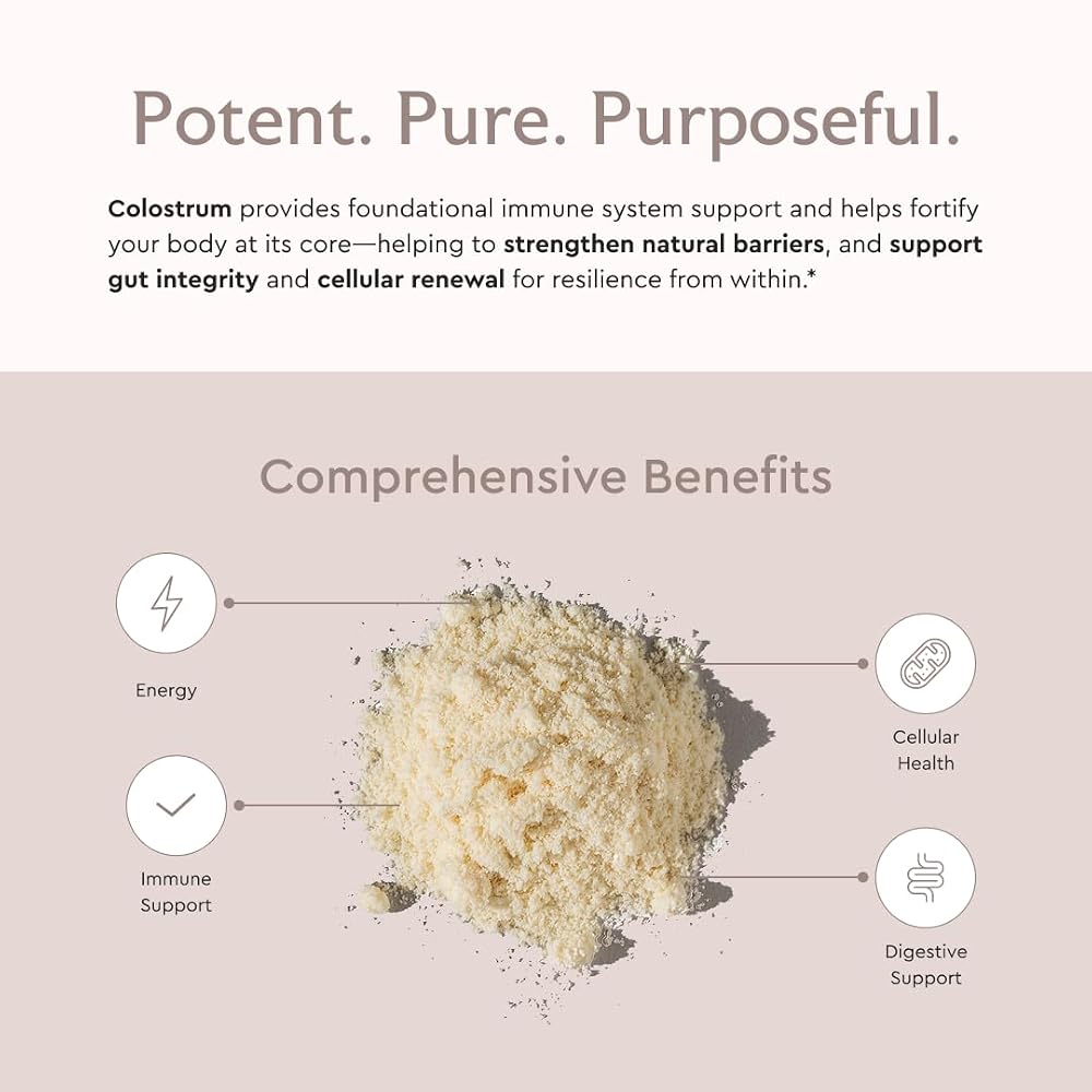 Alaya Naturals Bovine Colostrum Powder Immune Support - 4.23 oz - image 3
