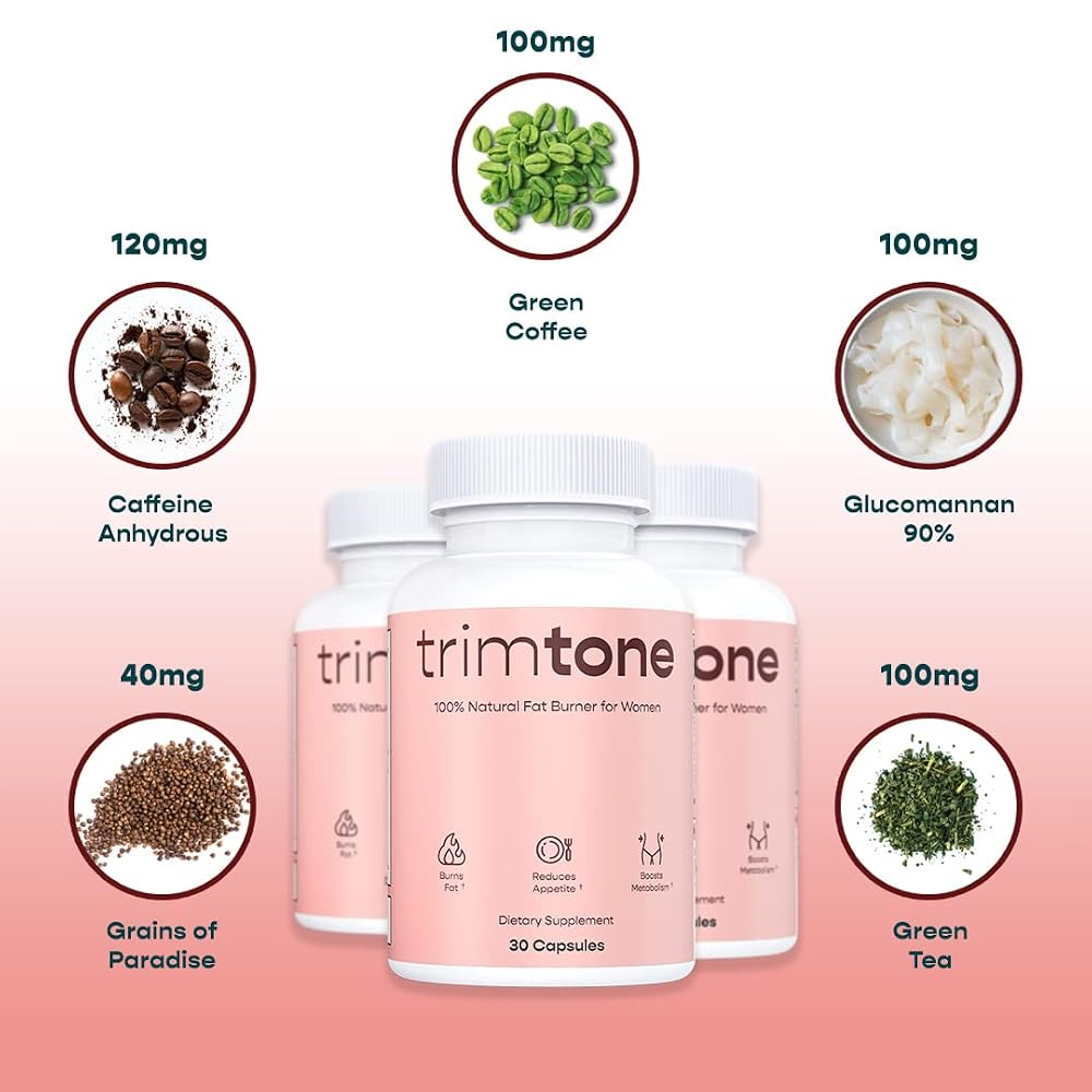 Trimtone Weight Loss Pills for Women - 30 Capsules - image 7