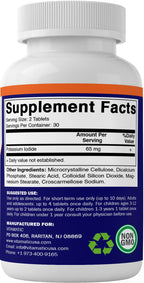 Vitamatic Potassium Iodide 65 mg - 360 Tablets (6 Pack) - image 3