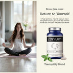 Zenium Stress Relief Supplement with Ashwagandha & Magnesium - 60 Capsules - image 2