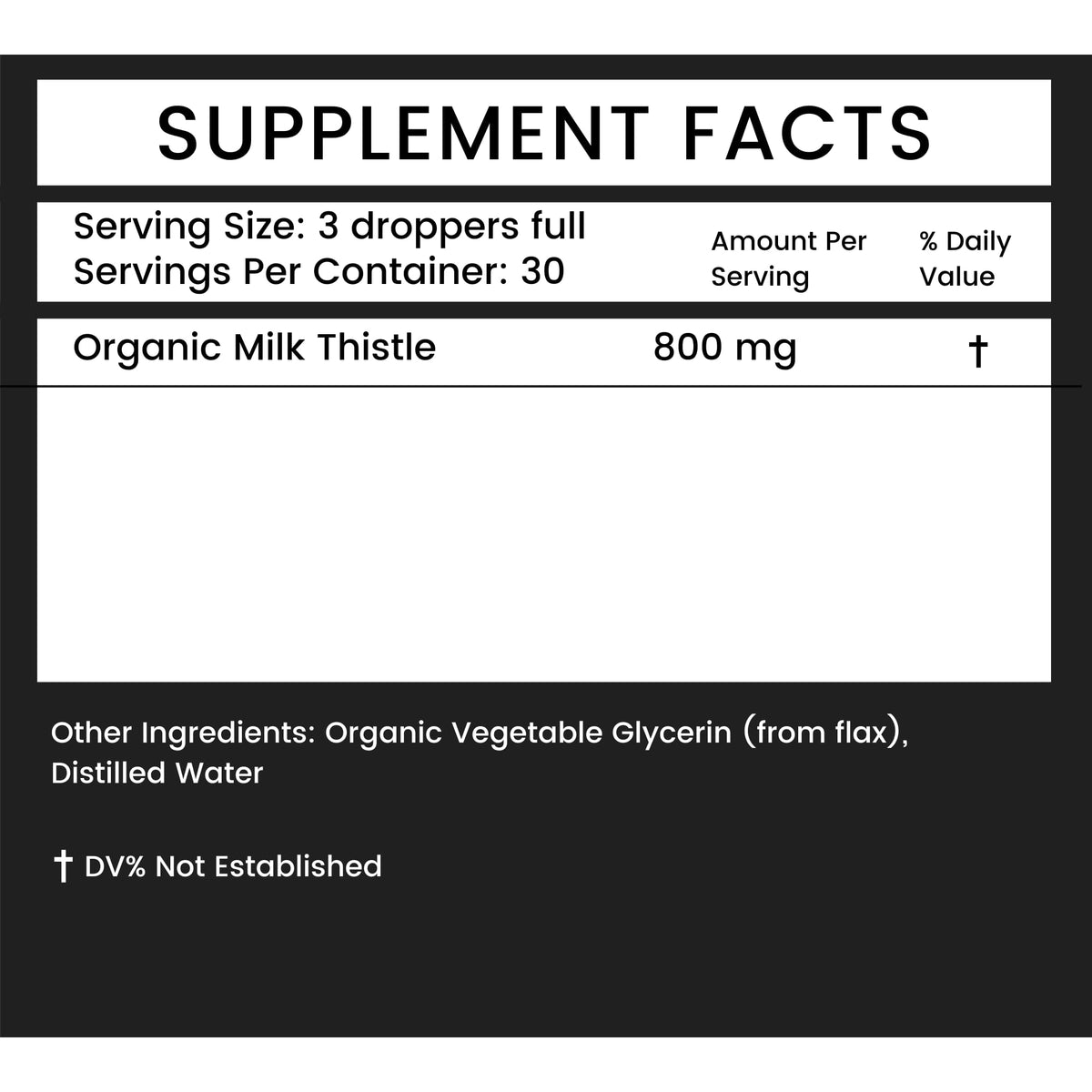 Khroma Herbal Products Organic Milk Thistle Liquid - 2 oz - image 3