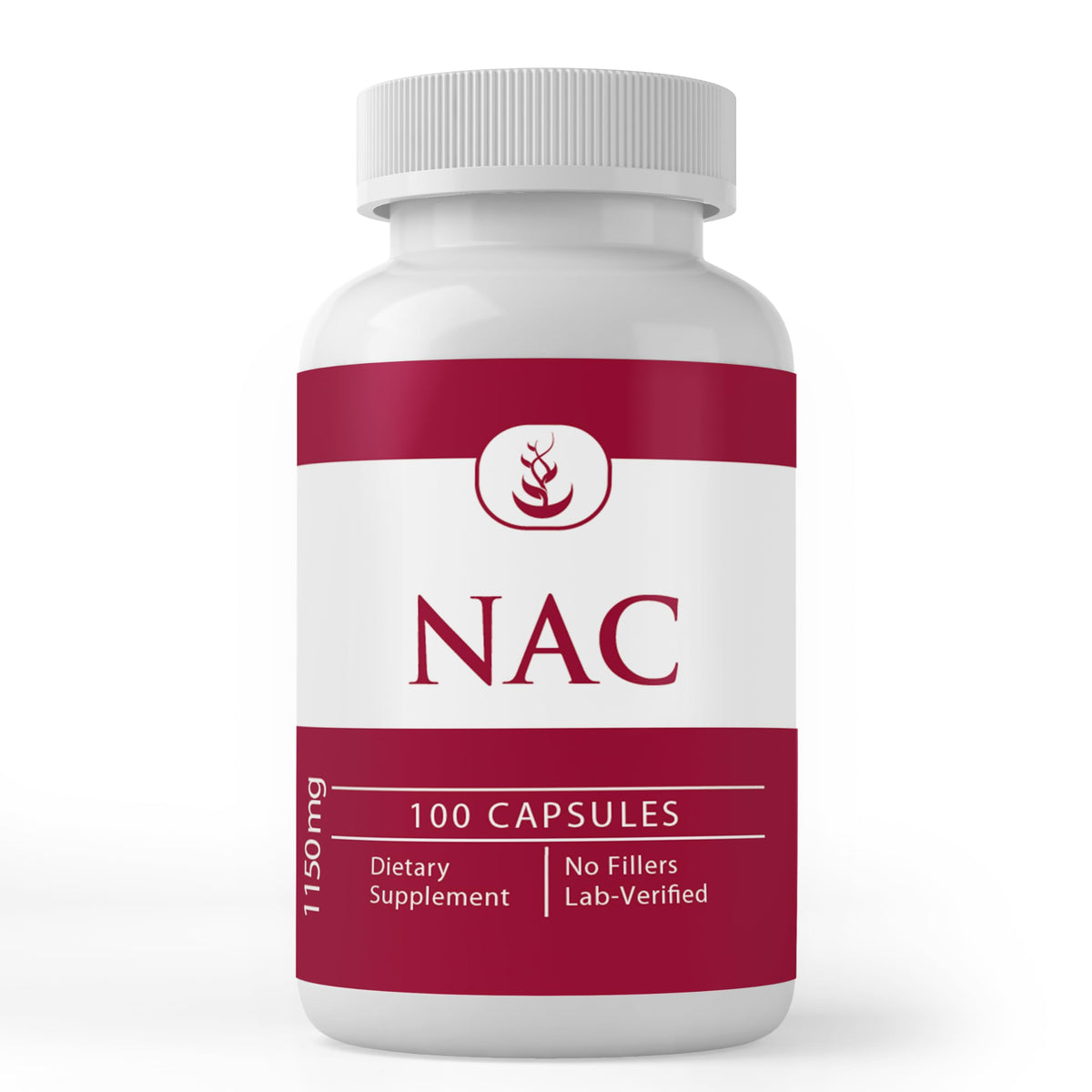 PURE ORIGINAL INGREDIENTS NAC N-Acetyl L-Cysteine - 100 Capsules