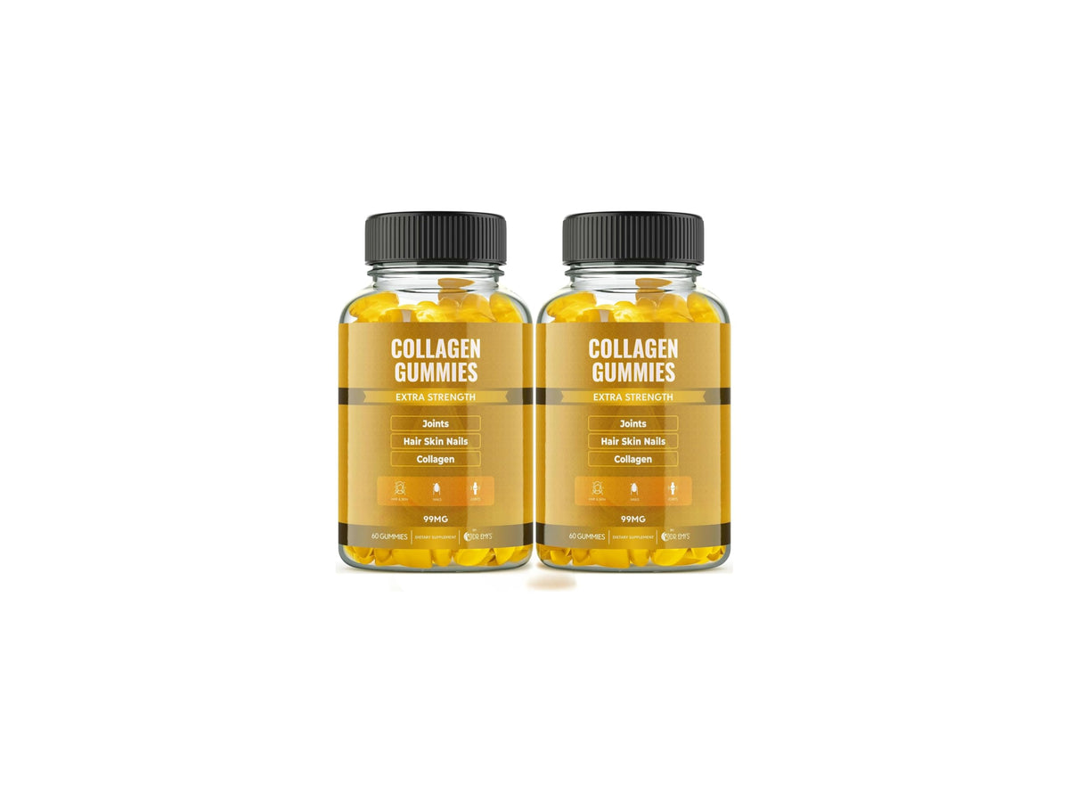 Dr. Emy's Collagen Gummies for Hair, Skin & Nails - 120 Gummies