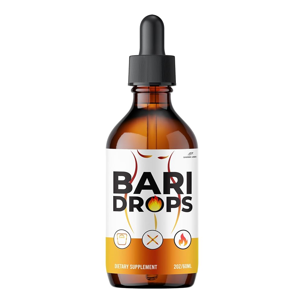 Shark Labs Bari Drops Liquid Supplement - 60 mL