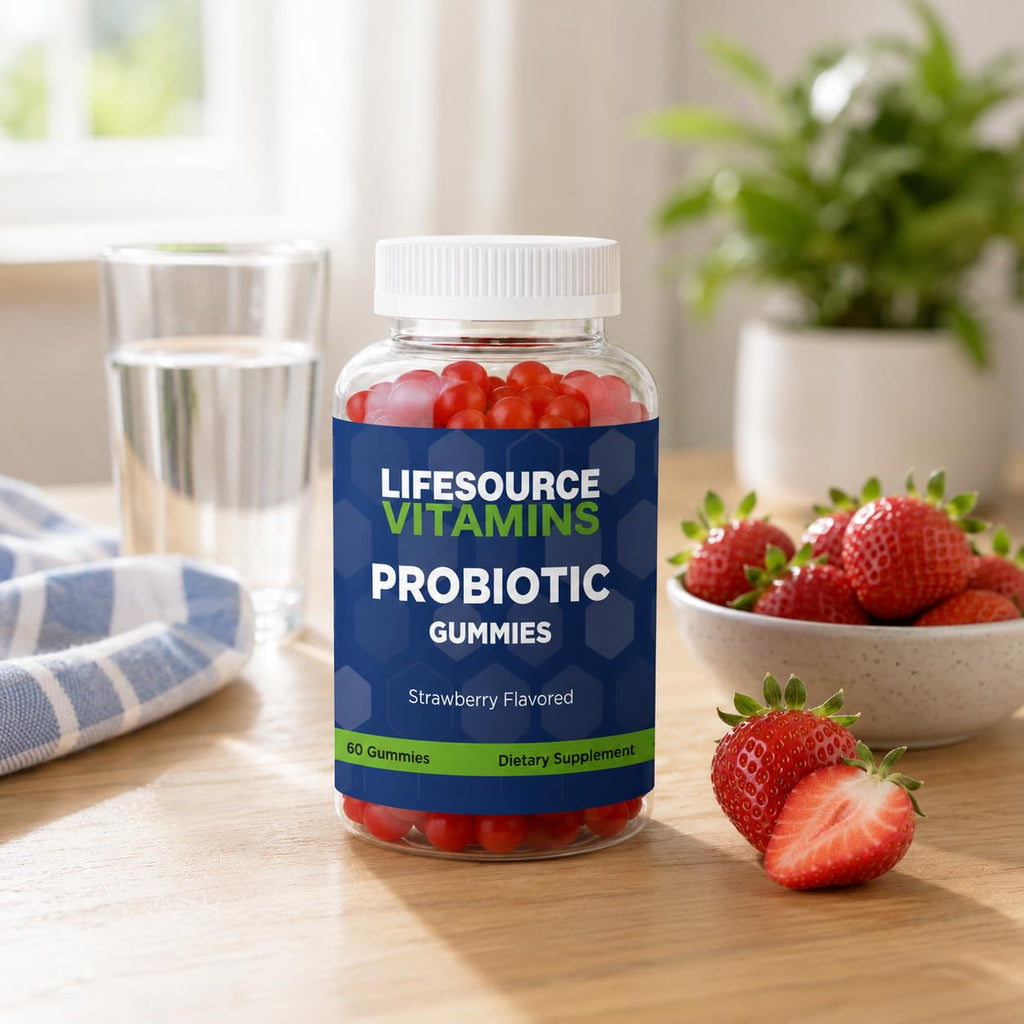 LifeSource Vitamins Organic Probiotic Gummies - 60 Gummies - image 4
