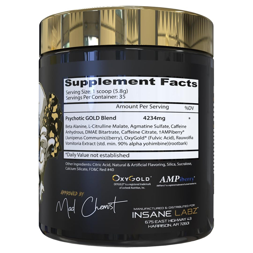Insane Labz Psychotic Gold