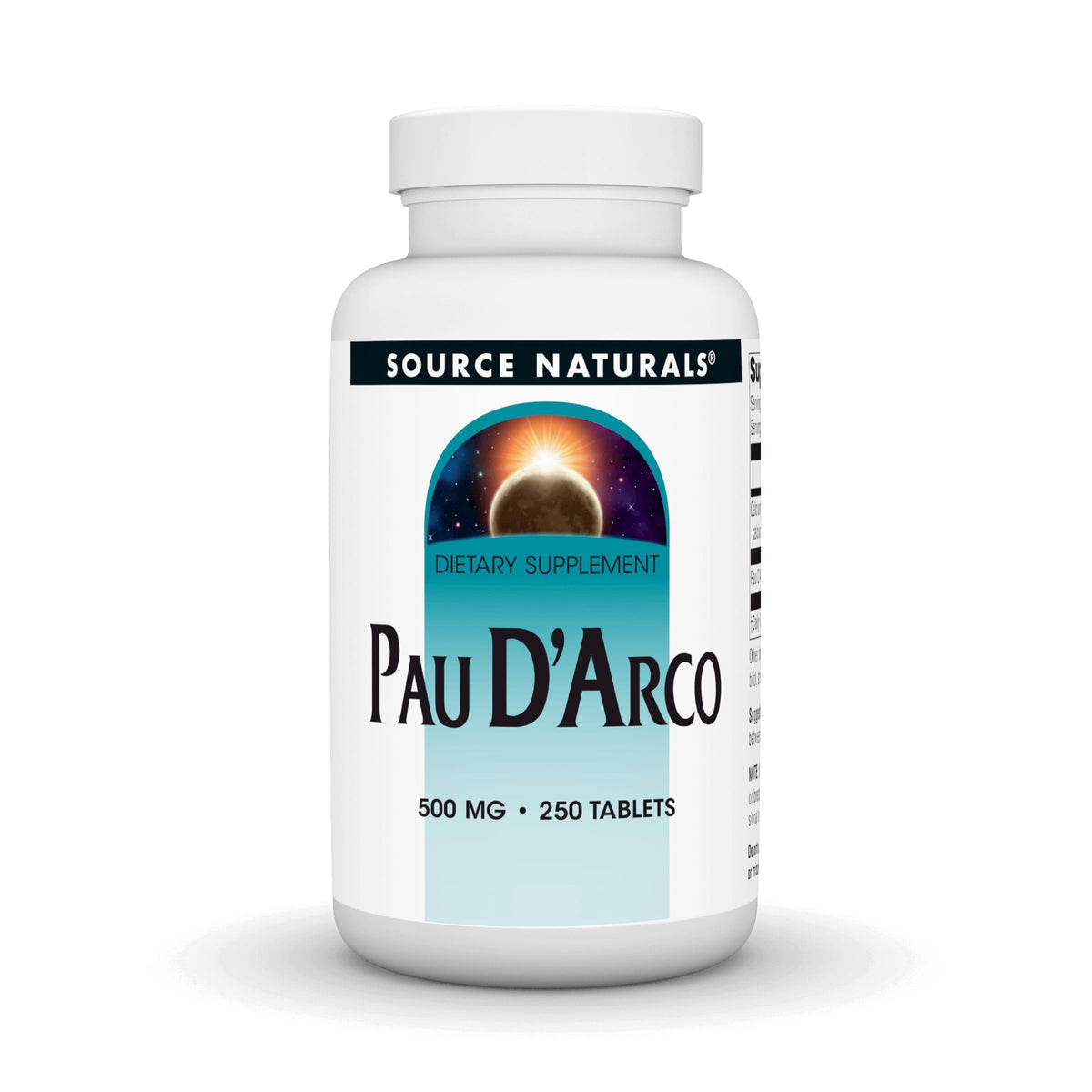 Source Naturals Pau D'Arco 500mg - 250 Tablets