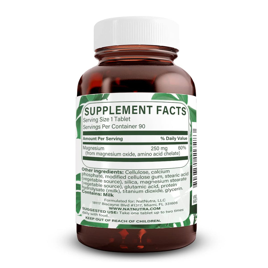 Natural Nutra Chelated Magnesium Oxide Supplement Parent