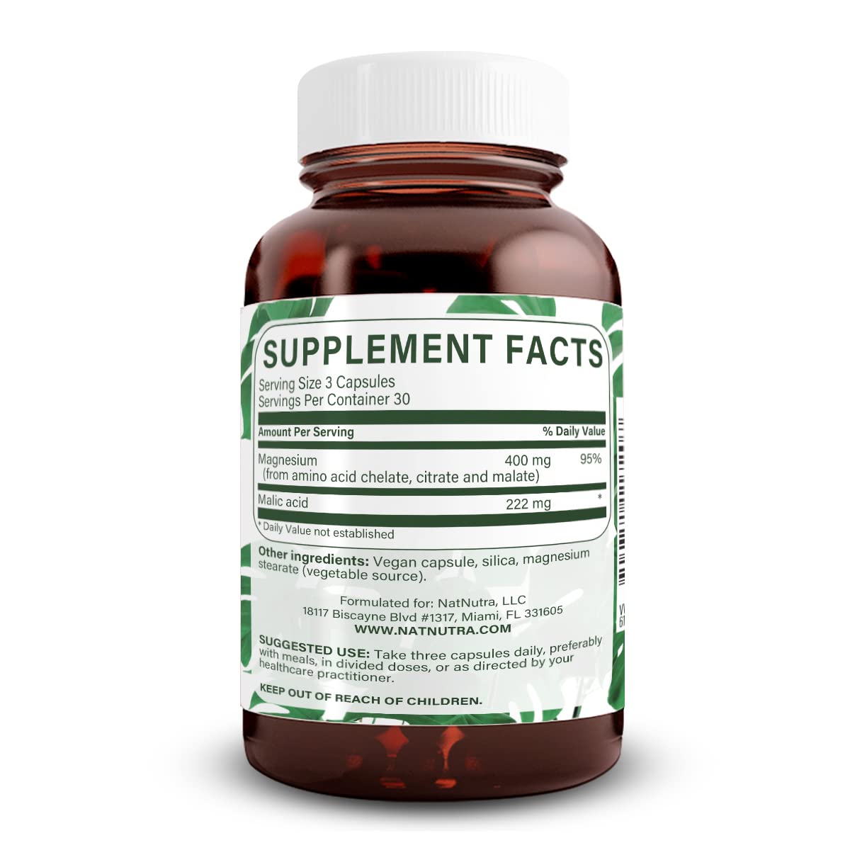 Natural Nutra Mega Magnesium Supplement Parent
