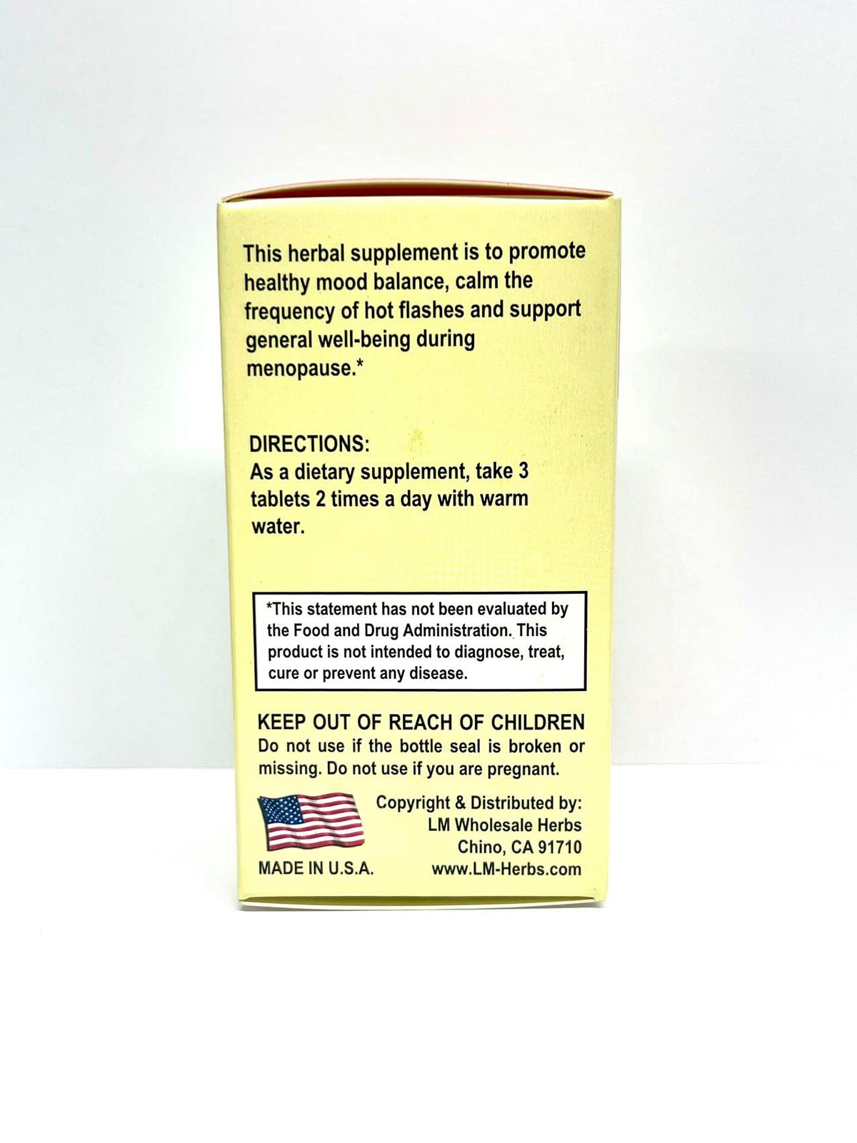 Laowei Menopause Support Herbal Supplement - 30 Tablets - image 3