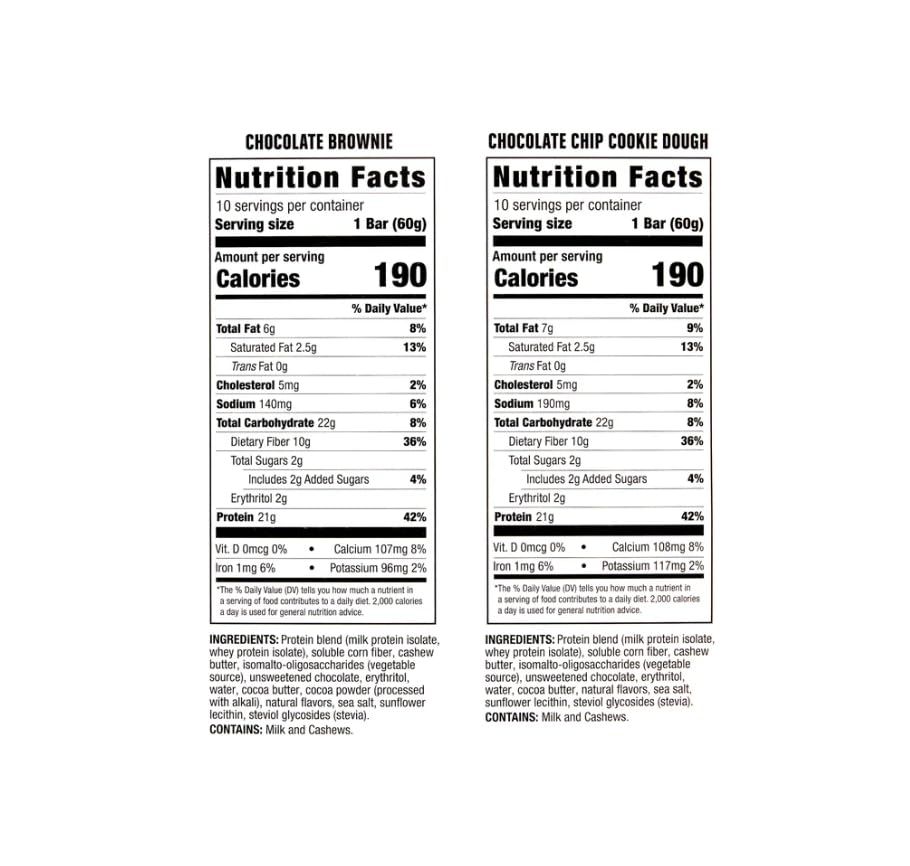 Kirkland Signature Protein Bar Energy Variety Pack - 20 Bars - image 2