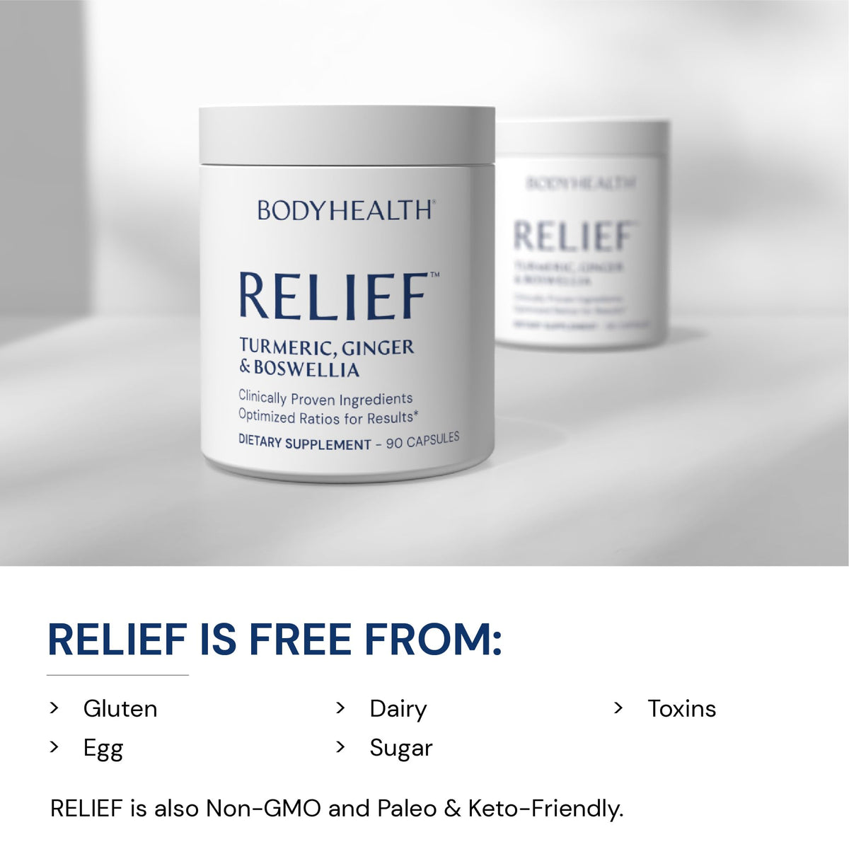 BodyHealth Inflam Relief Joint Supplement - 90 Capsules - image 5