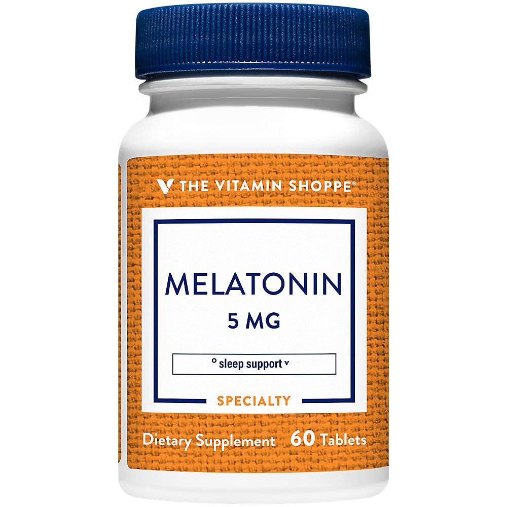 The Vitamin Shoppe Melatonin Sleep Support - 60 Tablets