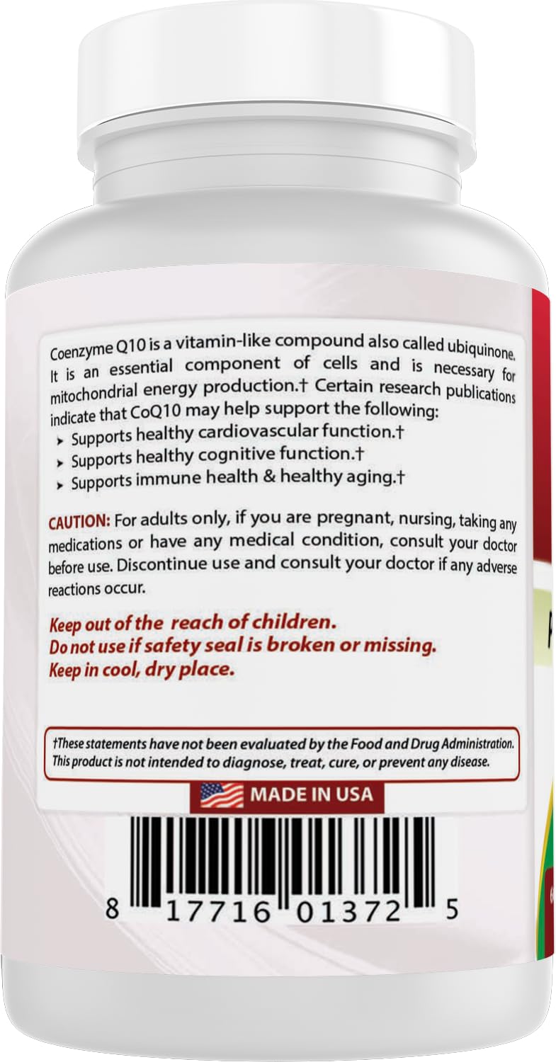 Best Naturals CoQ10 600 mg - 60 Capsules - image 7