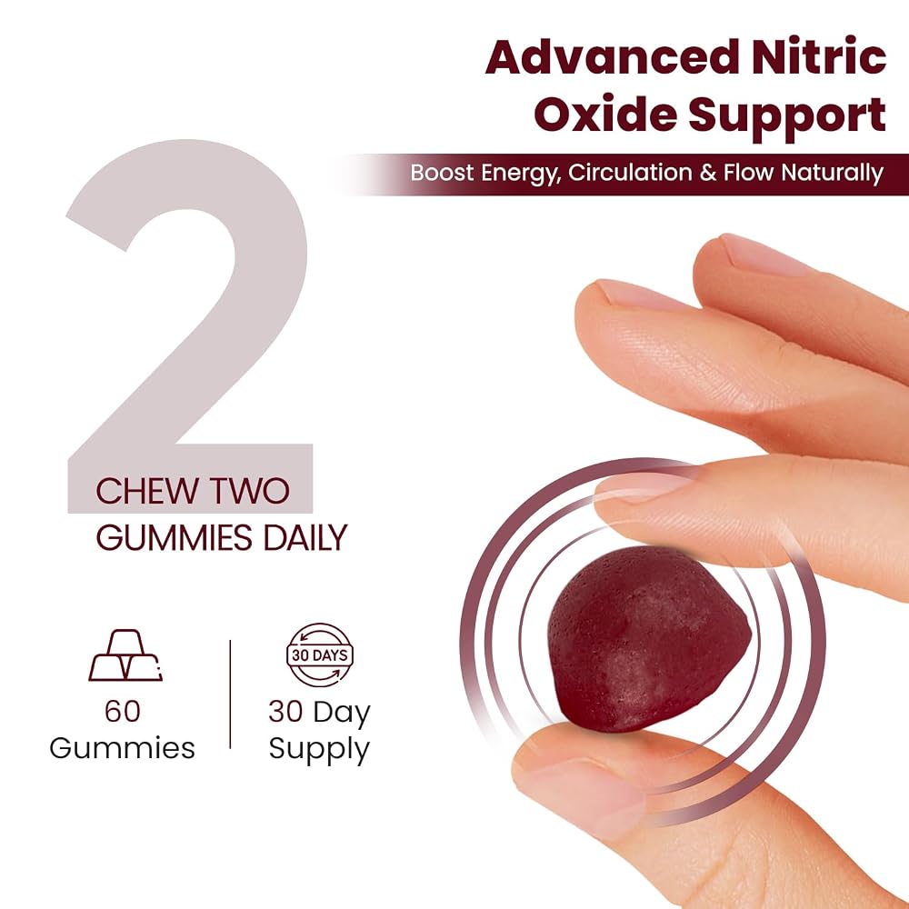 VITAMIZED Beet Root Gummies with Grape Seed Extract - 60 Count - image 3