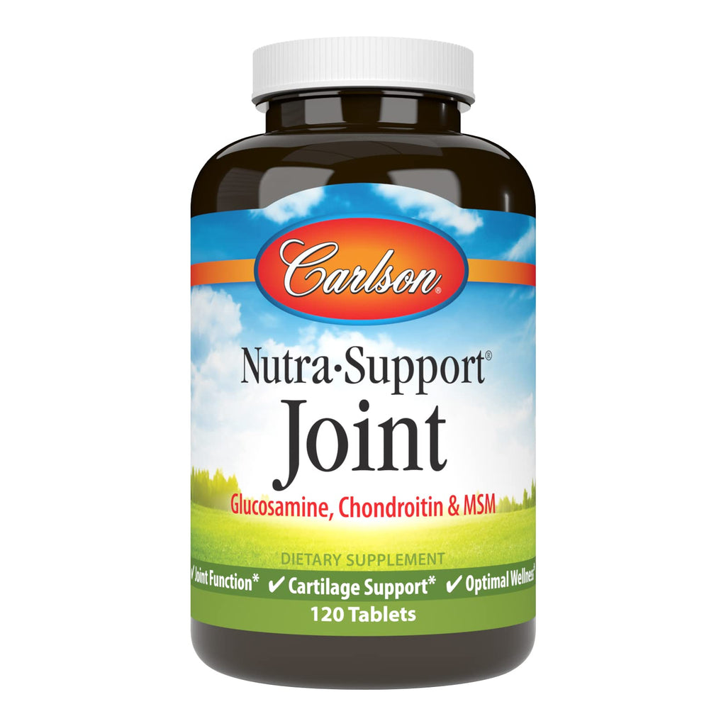 Carlson Nutra-Support Joint Glucosamine Chondroitin - 120 Tablets