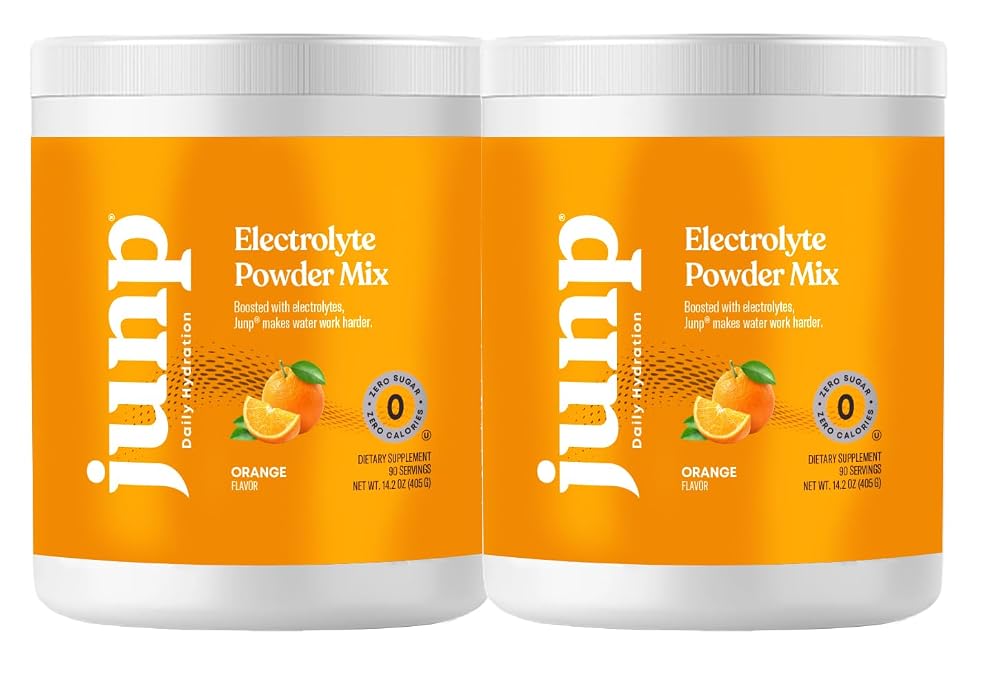 JUNP Electrolytes Powder No Sugar No Carbs Drink Mix - Potassium