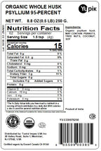 Yupik Organic Whole Husk Psyllium 95%