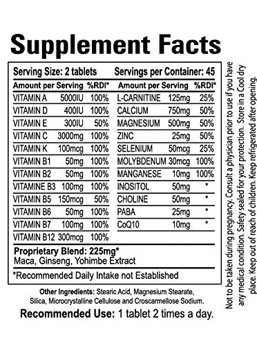 Organic Farms Vitamins Ultra Man Multivitamin - 90 Tablets - image 2