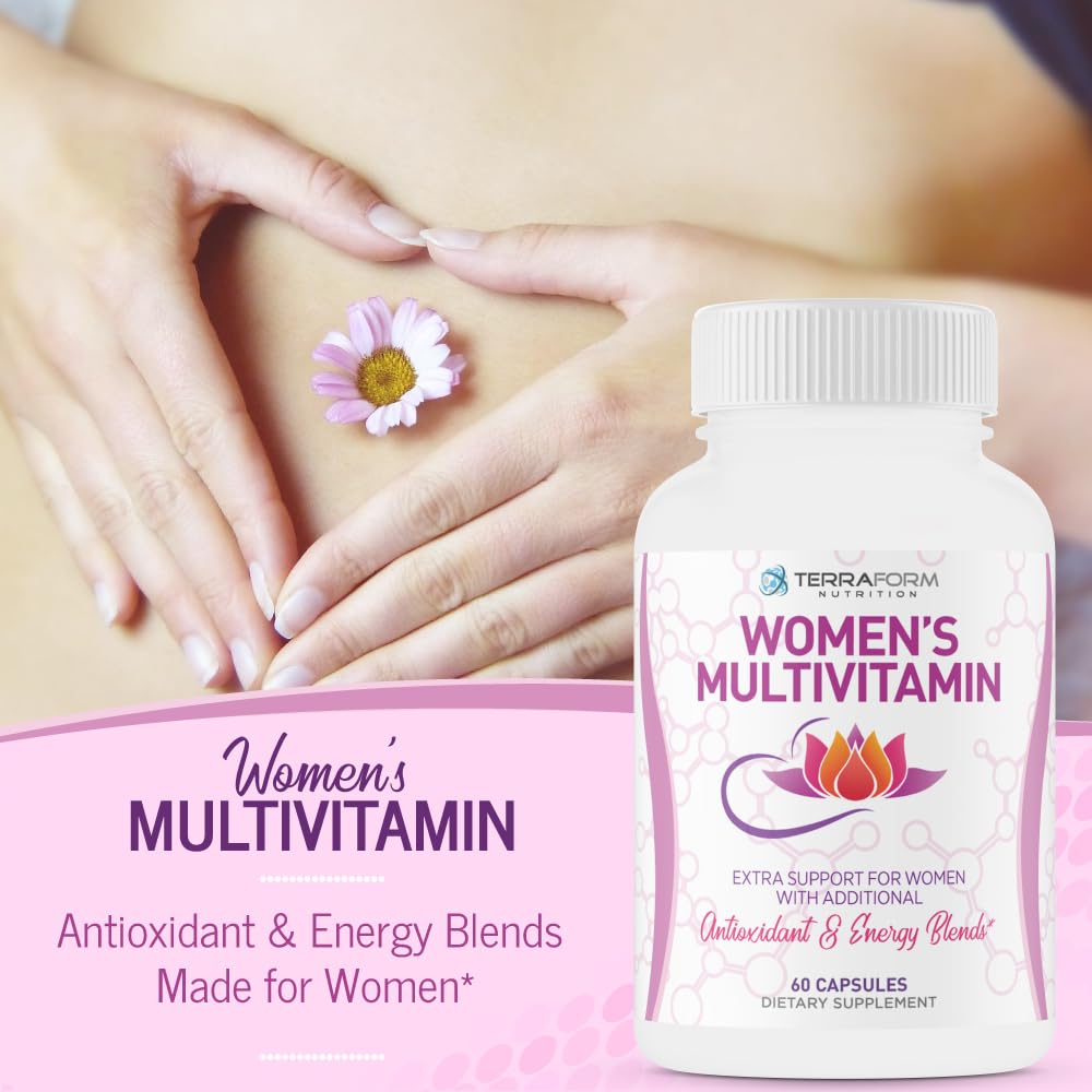 TerraForm Nutrition Women's Multivitamin for Bone Health - 60 Capsules - image 3
