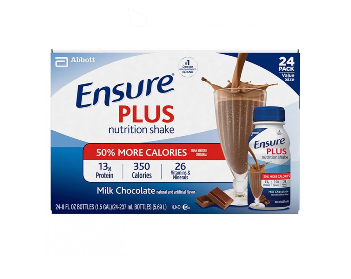 Ensure Plus Creamy Milk Chocolate Shake - 24 x 8 oz Bottles - image 4