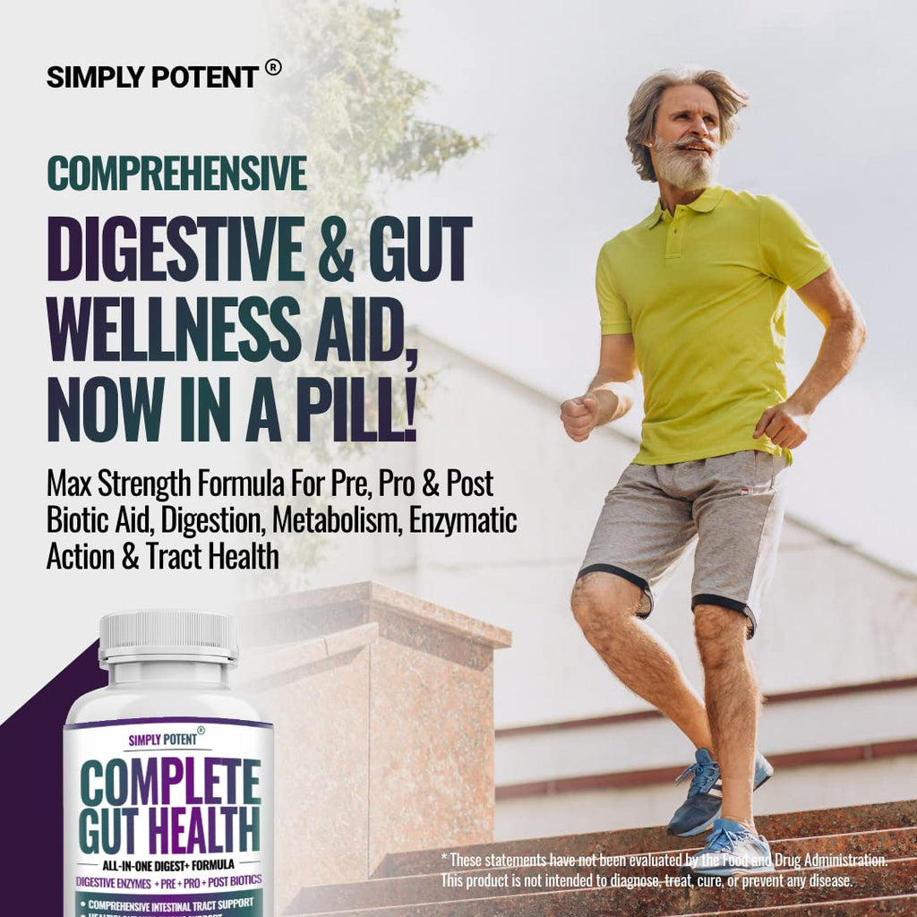 Simply Potent Digestive Enzymes with Prebiotics & Probiotics - 60 Capsules - image 7