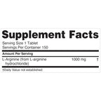 Nugenix Essentials L-Arginine Amino Acid Supplement, 1000 mg