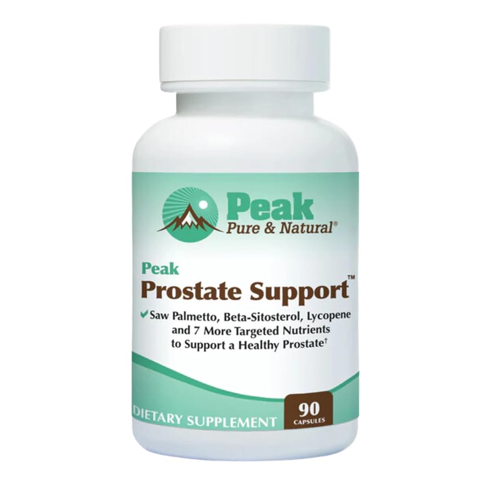 Peak Prostate Support Natural Herbal Supplement - 90 Capsules