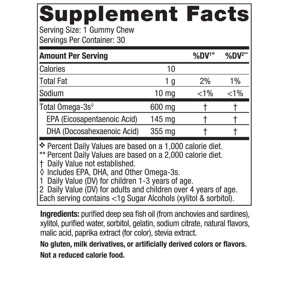Nordic Naturals Children's DHA Gummies Tropical Punch - 30 Count - image 2