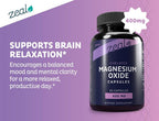 Zeal Naturals Magnesium Oxide 400mg - 45 Capsules - image 3