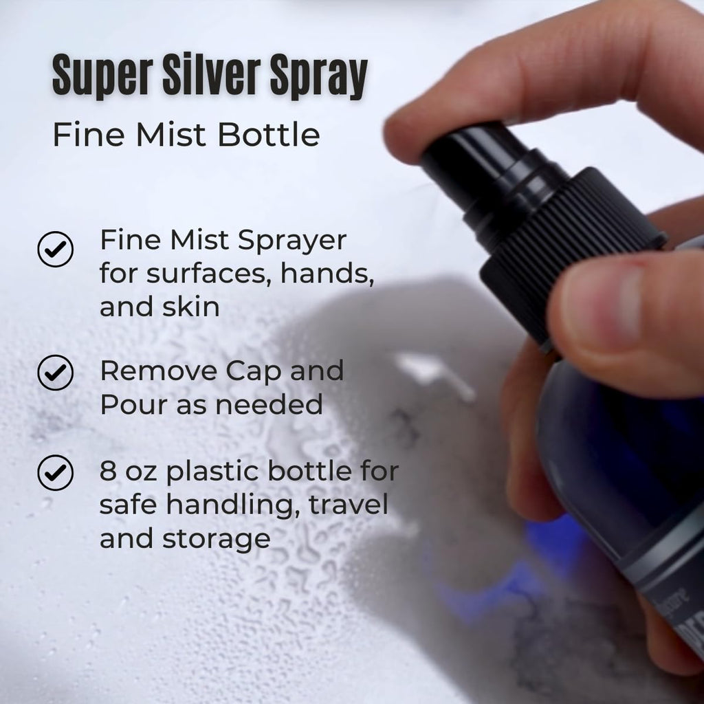 ibodycare Super Silver Spray for Immune Support - 8 Fl Oz - image 2