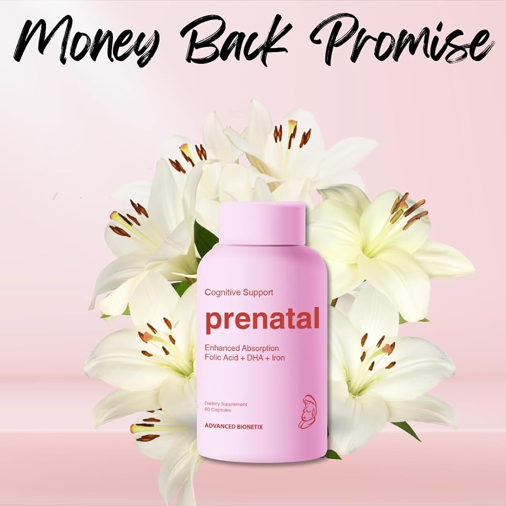 Advanced Bionetix Prenatal Multivitamin with Methylated Folate & DHA - image 8