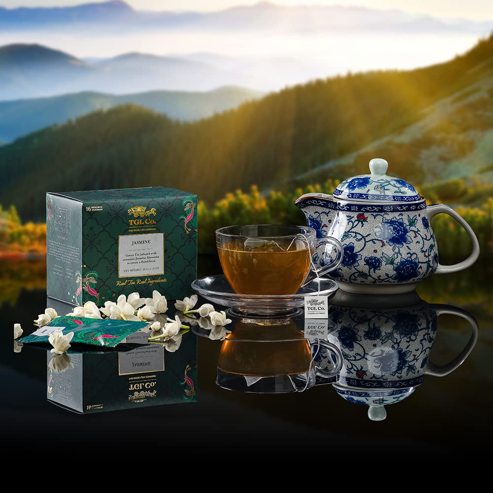TGL Co. Jasmine Green Tea - 16 Tea Bags - image 2