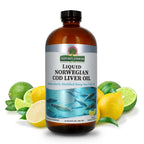 Nature's Answer Cod Liver Oil Liquid - 16 Fl Oz (Pack of 2)