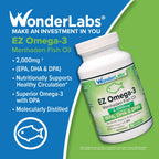Wonder Laboratories Atlantic Menhaden Fish Oil Omega-3 2000 mg