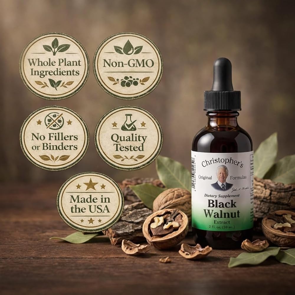 Christopher's Original Formulas Black Walnut Extract - 2 oz (Pack of 2) - image 6