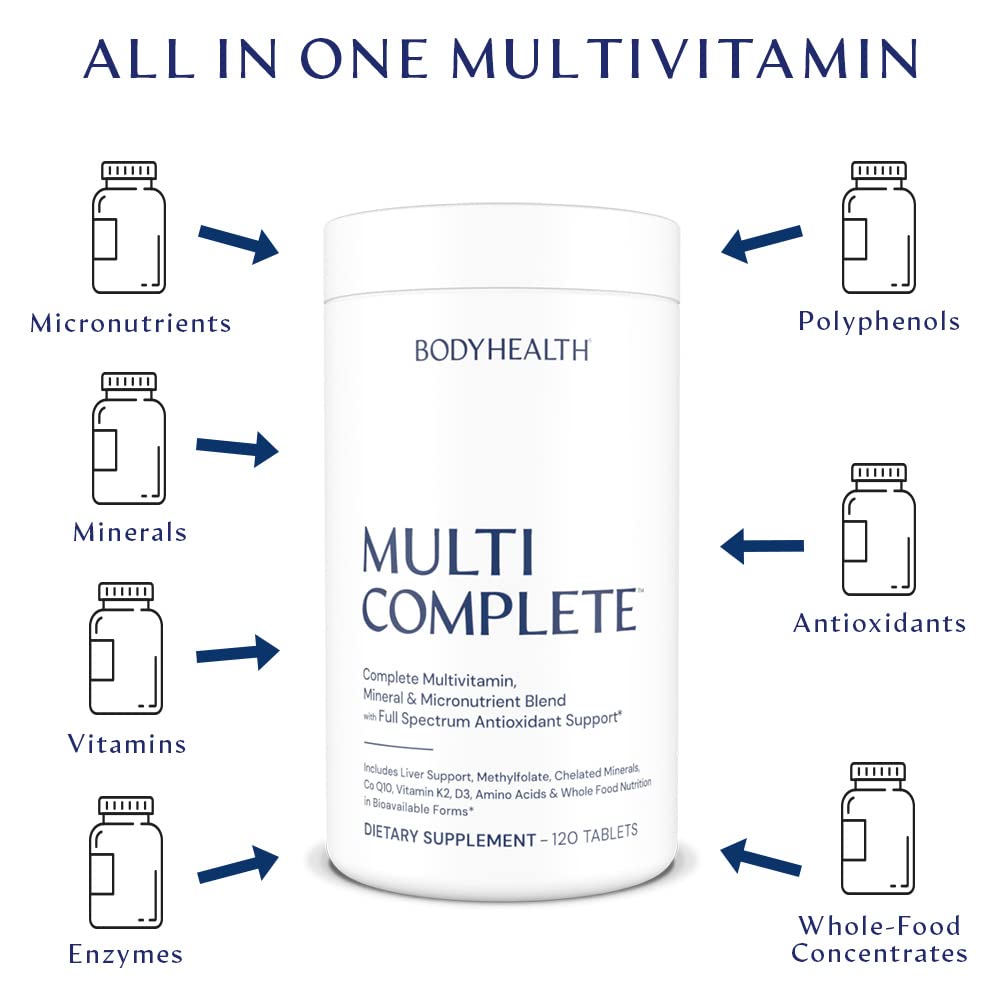 BodyHealth Multi Complete Daily Multivitamin - 120 Tablets - image 4
