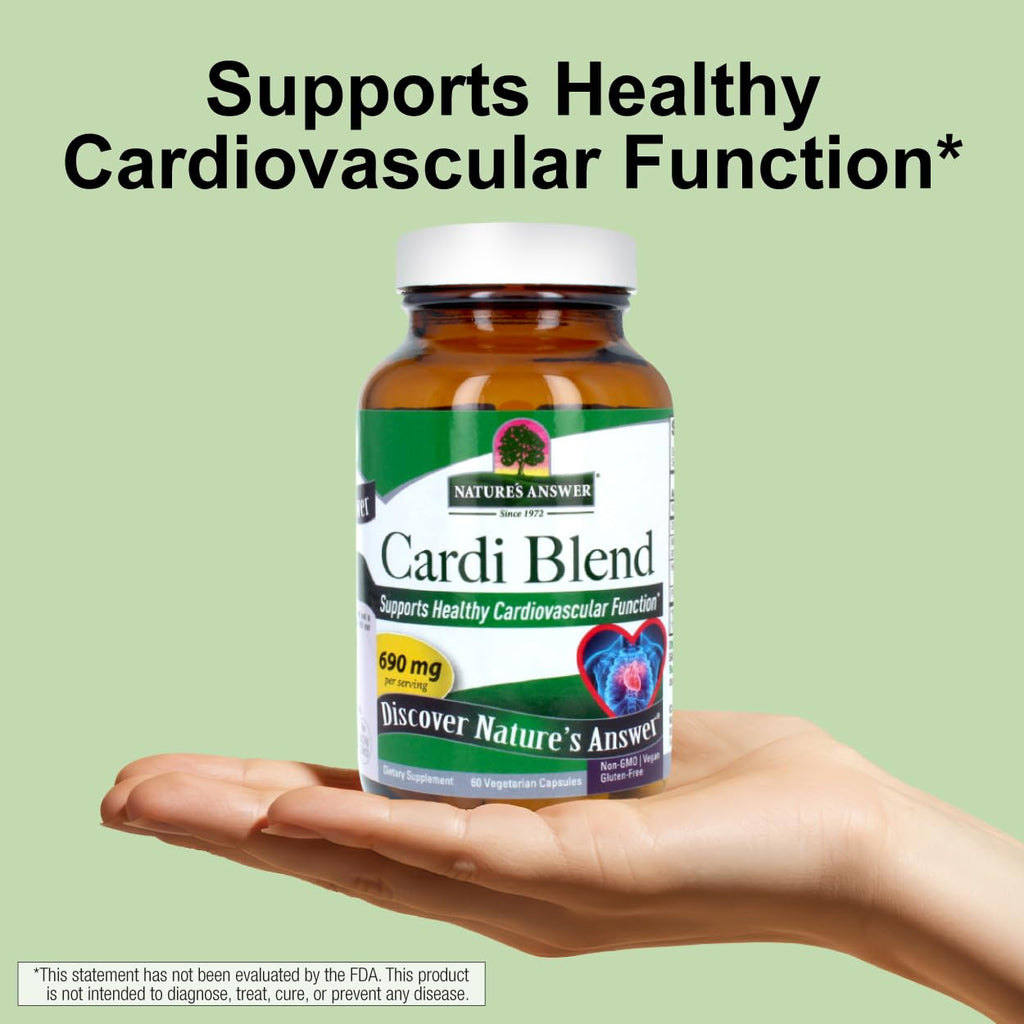 Nature's Answer CardiMax Heart Health - 60 Vegetarian Capsules - image 6